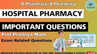 HOSPITAL PHARMACY EXAM QUESTION ANSWER DISCUSSION 