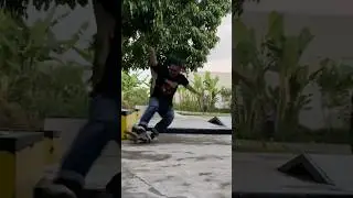 How to Manual kickflip out best process #shorts #kickflip #skateboarding #skatepark