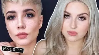 HALSEY Makeup Tutorial! ♡ Natural Makeup & Freckles!