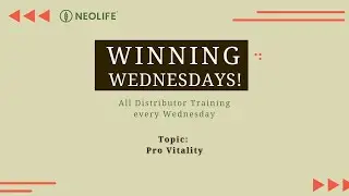 Product Topic: Pro Vitality