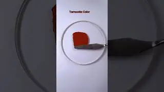 How to Mix Terracotta Color/Acrylic Paint