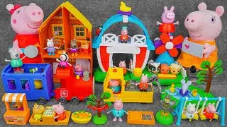 98 Minutes of Satisfying ASMR Unboxing | Adorable Peppa Pig Farm Playset Toys Collection 🌻