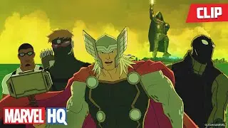 Thor Visits Dr. Doom's Alternate Reality 🫢🔨 | Marvel's Avengers Assemble | @MarvelHQ