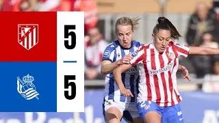 HIGHLIGHTS | Liga F 25-26 | J15 | Atl&eacute;tico de Madrid 5-5 Real Sociedad