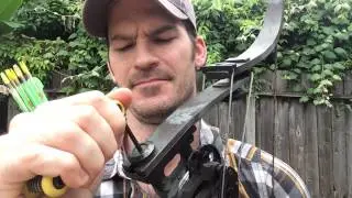 *How to* adjust draw weight Oneida Black Eagle