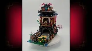 Lego Dice Tower MOC (my own creation) submitted to Lego Ideas