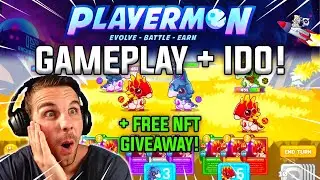 PLAYERMON | Official Gameplay Trailer + $PYM IDO Sale Guide | Play to Earn NFT Game