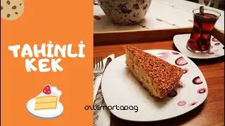 TAHİNLİ KEK YAPIMI / ÜSTELİK SÜTSÜZ BİR KEK TARİFİ/ FAVORİ KEKİNİZ OLACAK... KESİN 😉