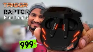 Triggr Raptor Earbuds 🔥| Best Gaming Earbuds? 😍| 50Hr Battery ⚡️| ENC with Quad Mic | triggr raptor