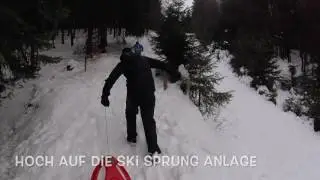 Winterberg | Rodellift Bremberg | Rodeln auf der Skisprunganlage | Skiliftkarussell Winterberg 2017