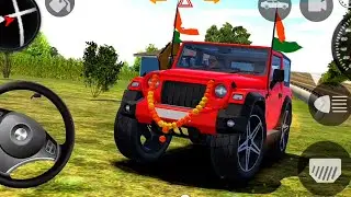 Modified Mahindra Thar Gameplay 🔥 | Thar Car Game Android | Radha Games | Gadi Wala Gaming