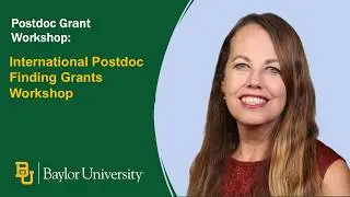 International Postdoc Finding Grant Workshop