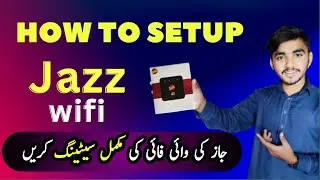 How To Setup Or Configure Jazz 4G WiFi Device 2023