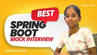 Spring Boot Mock Interview 2025 | Most Asked Interview Questions & Answers | CJC Pune