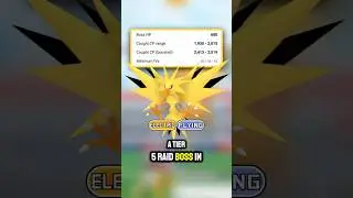 Zapdos Raid Counters & 100% IV June 2024 in Pok&eacute;mon GO #pokemongo