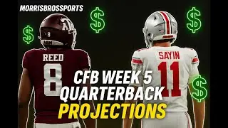 MY FAVORITE QUARTERBACK PROPS IN WEEK 5 OF CFB
