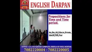 Prepositions for TIME and TIME PERIOD