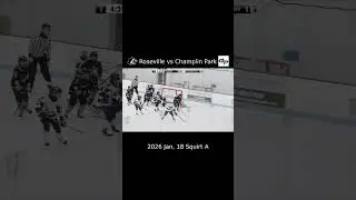 Champlin Park Strikes First in a Scramble! #hockeygoal #goal #hockey