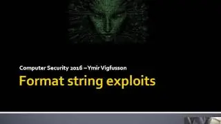 CS453 - Heap overflow example; Format string exploits