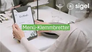 Men&uuml;-Klemmbretter I SIGEL