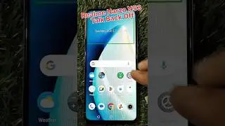 How To Talk Back Off Realme Narzo N53 ⚡ Realme Narzo N53 Double Tab Screen Off 🔥🔥 #shorts #talkback