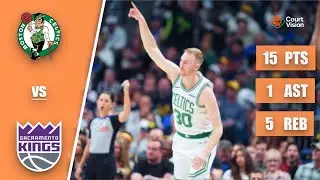 Sam Hauser - 15 Points, 5 Three-Pointers, 1 Assist vs Kings - 2025-26 Regular Season