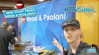 BRAND NEW Military Green Stealth Flex Coax From Messi & Paoloni! HamCation 2024