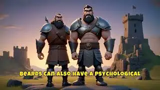 The Evolution of Beards: A Warrior's Heritage #beards #combat #science #ai #anime #animation
