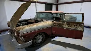 PARKED FOR 40 YEARS! Classic Cars Found In Barn! 1957 Ford Ranchero 1931 Ford Model A
