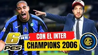 🔴 PES 6 - CHAMPIONS CON EL INTER 🎮⚽