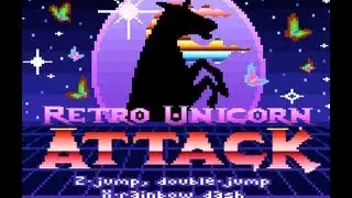 Retro Unicorn Attack - Free Online Game from Adult Swim