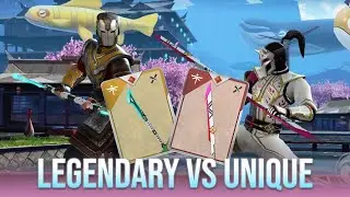 Shadow Fight 3: Legendary Glaive VS Unique Glaive - Blossom Festival