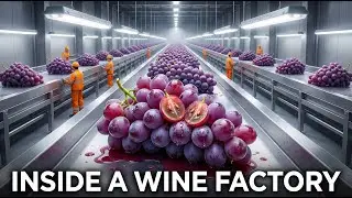 Inside a Modern Wine Factory: From Vast Vineyards to Premium Bottled Wine (Full Process)
