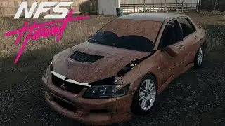 Restaurando Mitsubishi Lancer EVO IX 2008 Abandonado - [NFS Heat] Gameplay XCloud Android