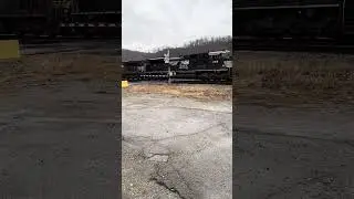 Norfolk Southern odd horn on the Loveridge Secondary #train #railway #railroad #trending #ns #horn