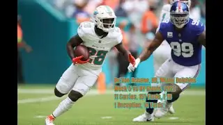 De'Von Achane Week 5 Every Run, Target, and Catch Miami Dolphins vs New York Giants NFL 2023