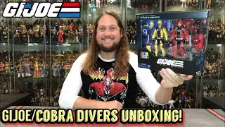 GIJOE Diver Vs Cobra Diver GIJOE Classified Series Unboxing & Review!