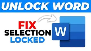 Выделение слов заблокировано? Как разблокировать выделение в Microsoft Word?