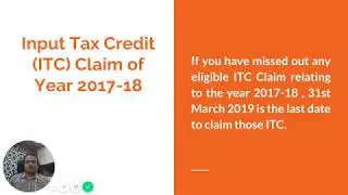 GST Compliances - March 2019