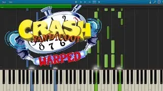 Crash Bandicoot Warped Theme (Piano Tutorial)