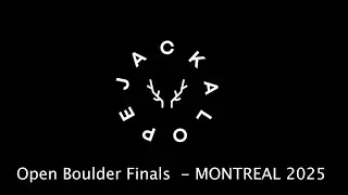 Jackalope Montreal 2025 - Bouldering Open Finals