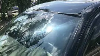 2008 BMW 328i e90 cracked windshield rubber seal gasket/ Weather strip removal