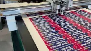Dew Design Cardboard Carton Box Promotional cards digital cnc cutting machines table cutter plotters
