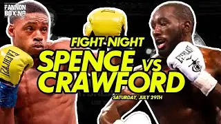 ERROL SPENCE VS TERENCE CRAWFORD FIGHT PARTY!! WATCH THE BIG FIGHT WITH FANNON!!