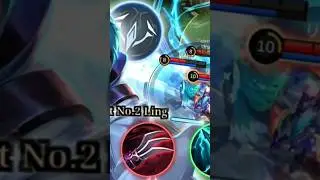 CARA TOP 2 SULBAR LING GK KASIH MAKAN JUNGLER MUSUH🥶 #tutorialling #ling #linggameplay #lingmlbb