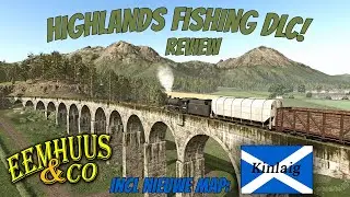 Highlands Fishing DLC. Eem vissen met Eemhuus! #fs25 #fs25mods
