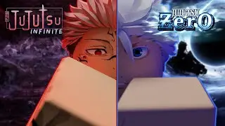 WHICH IS BETTER? JUJUTSU INFINITE VS JUJUTSU ZERO (THE BETA) !!!