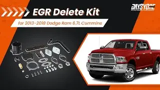 Daysyore | EGR Delete Kit for 2013-2018 Dodge Ram 6.7L Cummins
