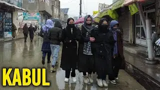 Kabul Walking Tour 2026 - Rainy Day 4K Street Walk in Afghanistan [Full Video]