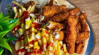 Crispy Chicken Tenders with Ranch Sauce 🍗 | Easy Weeknight Dinner Recipe